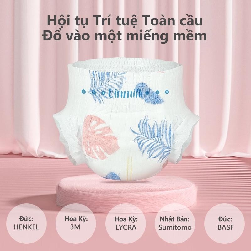 [Einmilk.ân ninh]Tã mỏng xanh dương 0,2 cm dành cho bé Thoáng khí thấm hút cao DIA230