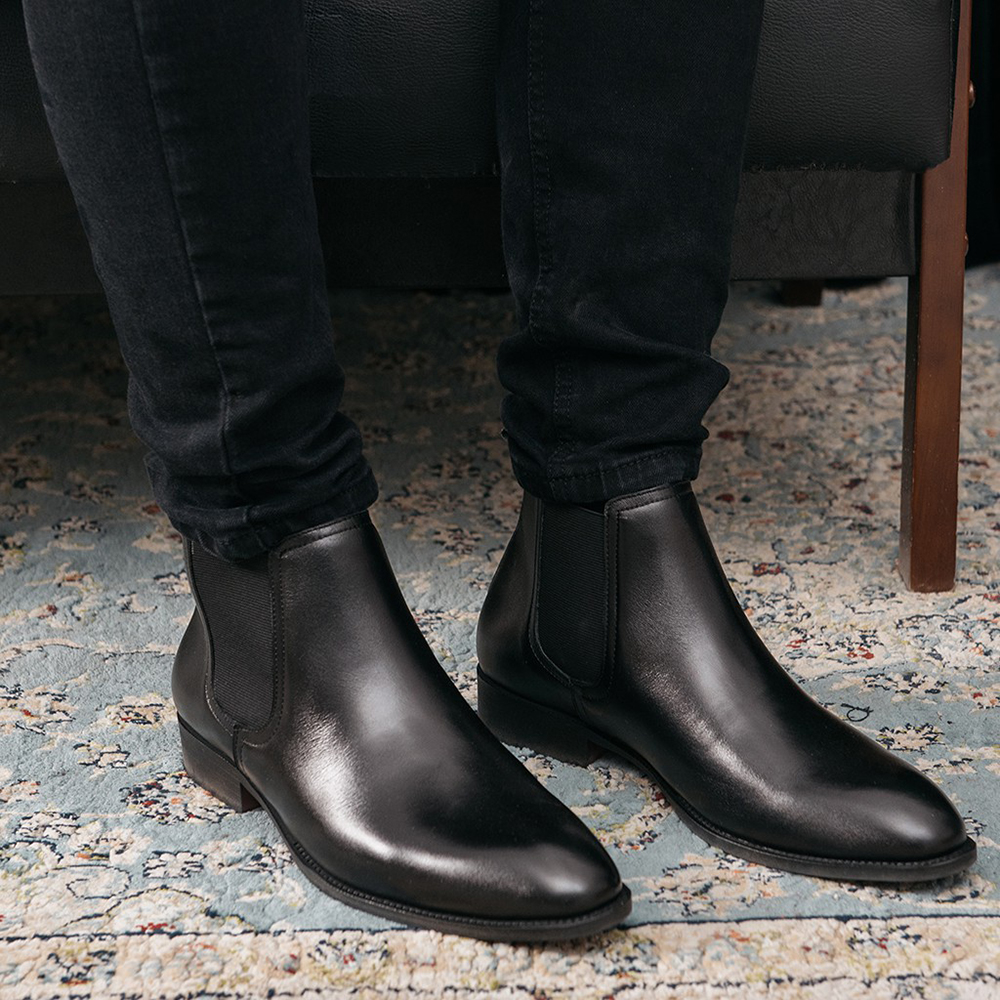 Giày chelsea boot Tâm Anh GNTA6801-1-D thời thượng đẳng cấp