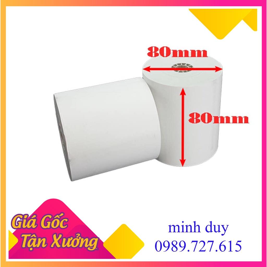 GIẤY IN BILL K80 - GIẤY IN NHIỆT K80 - GIẤY IN HÓA ĐƠN K80 GIÁ RẺ