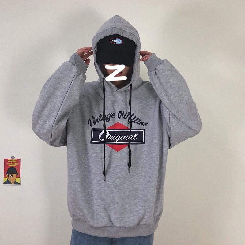 Áo Hoodie - Áo Khoác Nỉ Bông ORIGINAL Form Rộng Nam Nữ Unisex Couple Ulzzang