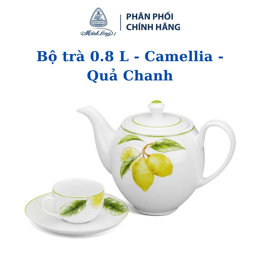 Bộ trà 0.8L Camellia Quả Chanh - Gốm sứ cao cấp Minh Long 1