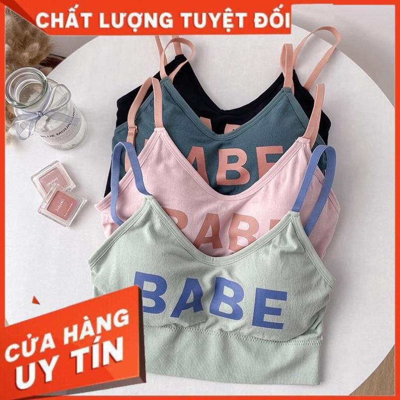 Áo Bra Nữ Hở Lưng Nâng Ngực Nhẹ Mẫu Mới Hot Hit BABE