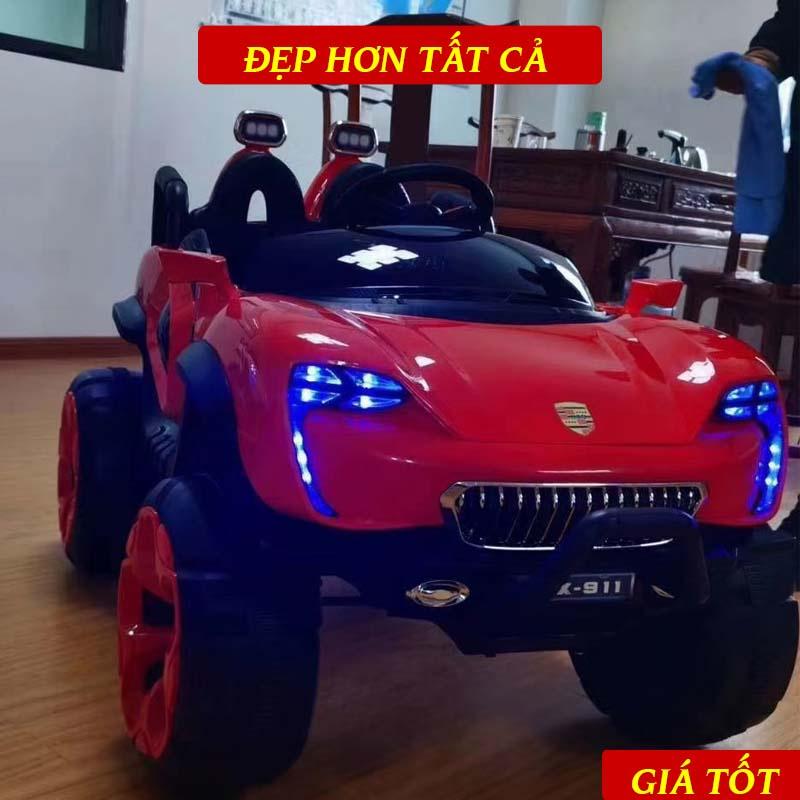 Xe Ô Tô Điện Trẻ Em MDX 911 Dành Cho Bé Yêu Cực Khỏe, Kiểu Dáng Thể Thao, Tự Lái & Điều Khiển Từ Xa