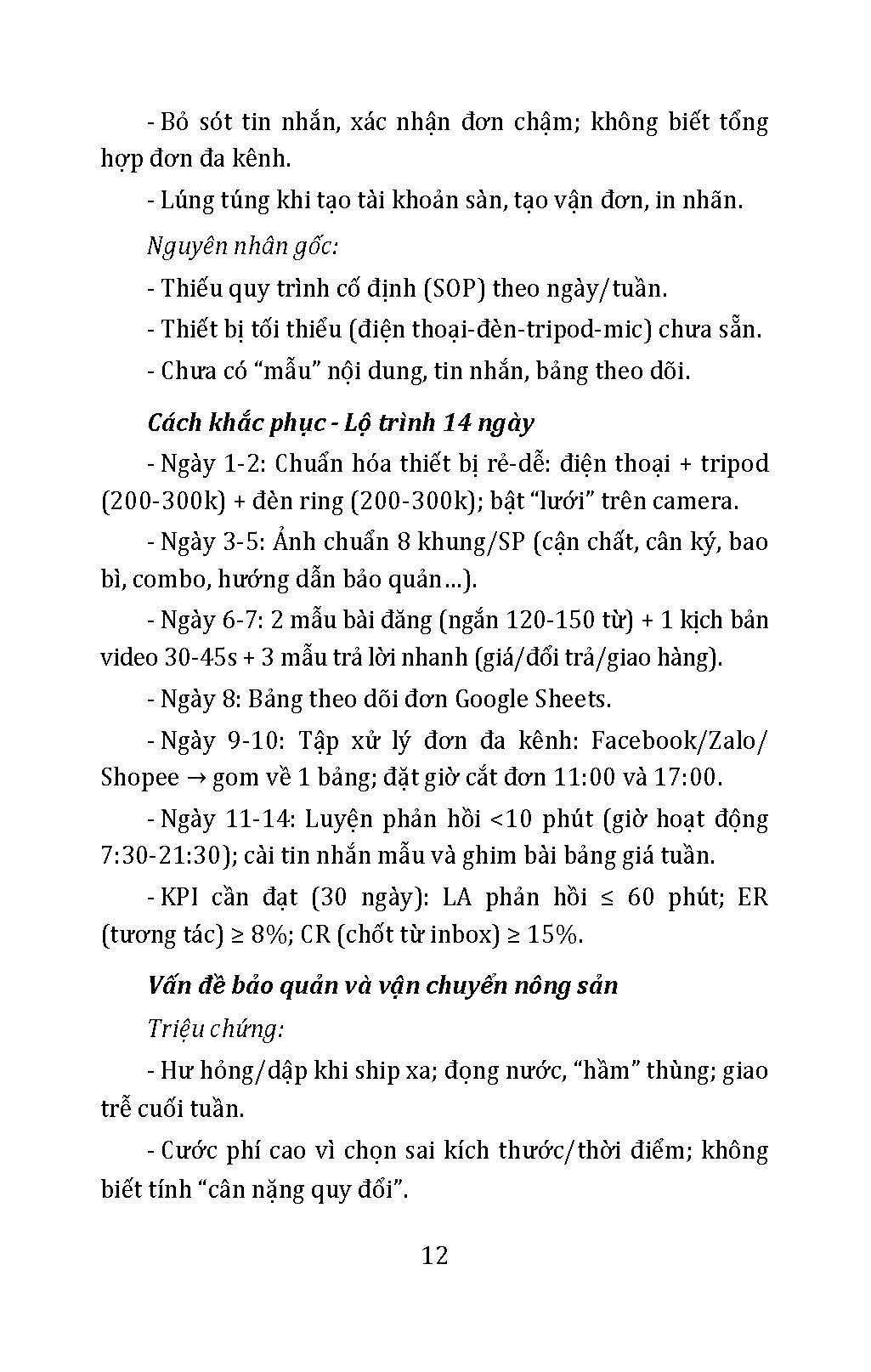 Bán Nông Sản Online (Tủ sách Làm Nông Kiểu Mới - Xanh, Sạch, Bền Vững)