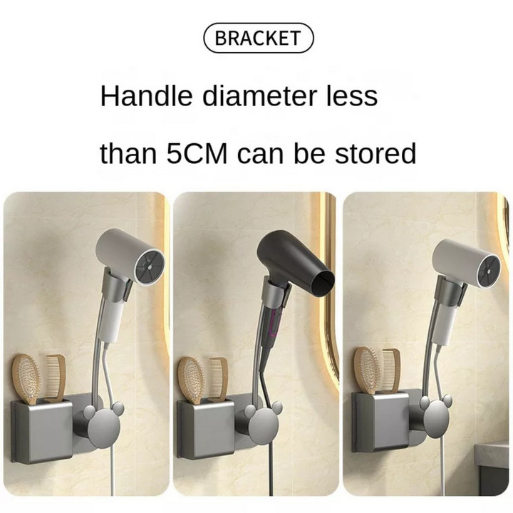 Giá Treo Máy Sấy Tóc Aurelia Free Hand Cao Cấp - Home and Garden