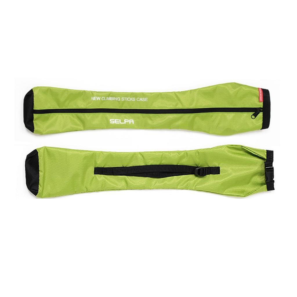 2pcs Waterproof Hiking Stick Trekking Walking Pole Storage Case