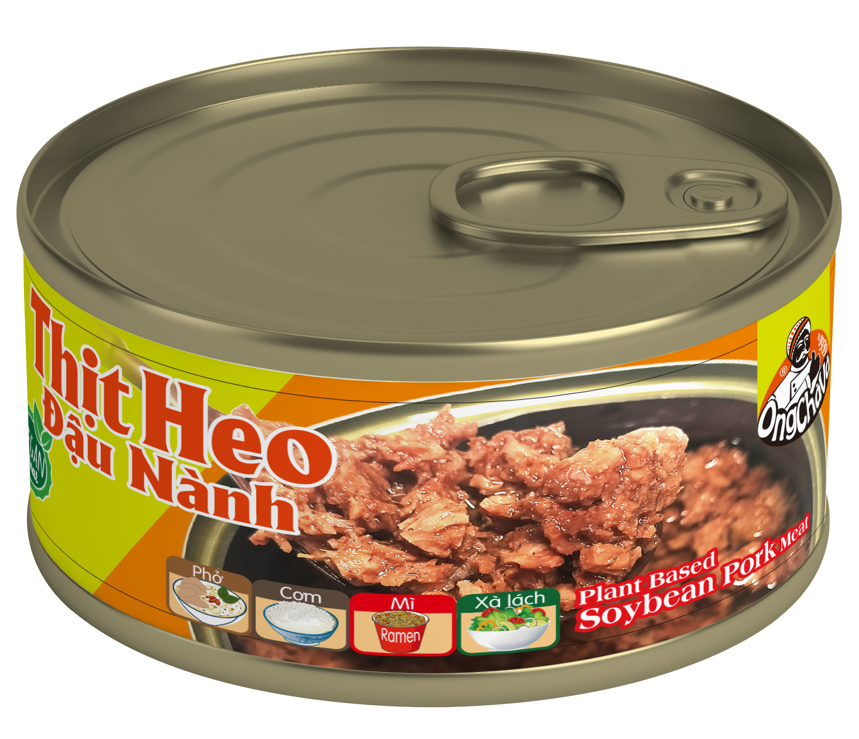 Thịt Hem Chay Ông Chà Và - Vị Thịt Heo Đậu Nành 185g