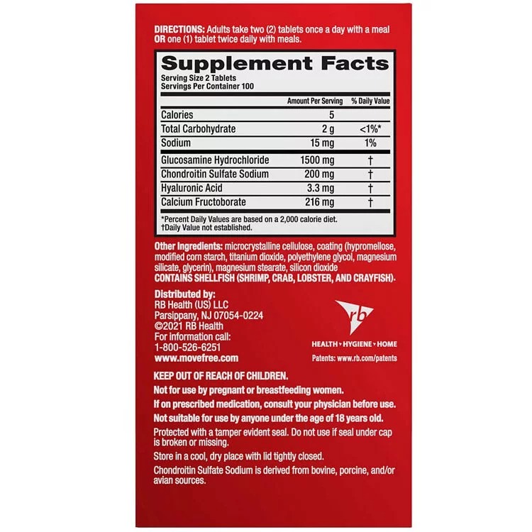 Viên Uống Bổ Khớp Move Free Joint Health Advance