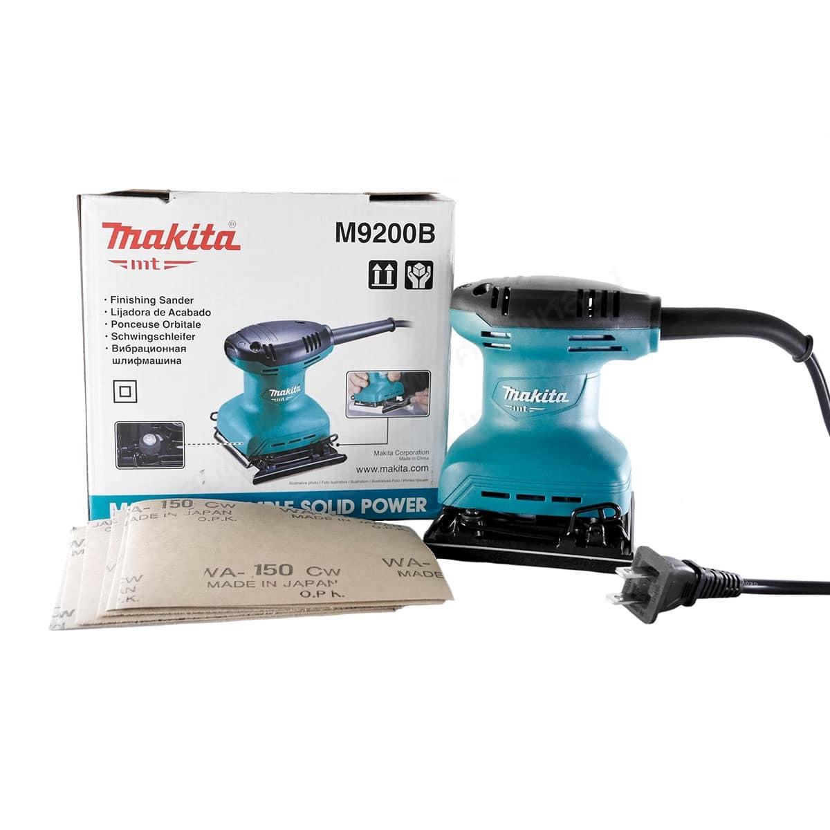 MÁY CHÀ NHÁM RUNG 180W (112X102 MM) MAKITA M9200B - HÀNG CHÍNH HÃNG