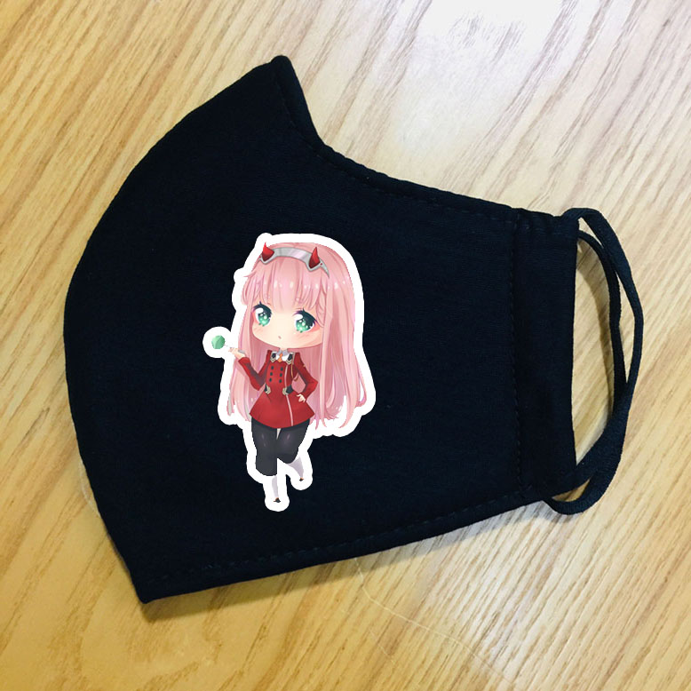 Khẩu trang Darling in the Franxx set 2 cái nhiều mẫu