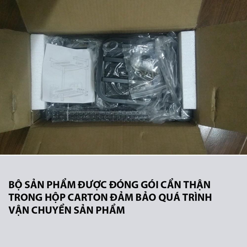 Kệ Gia vị  - Sơn 5 lớp chống gỉ - Chất liệu dày dặn - Kiểu dáng sang trọng - 2 phiên bản, 2 cỡ - Đổi mới 7 ngày