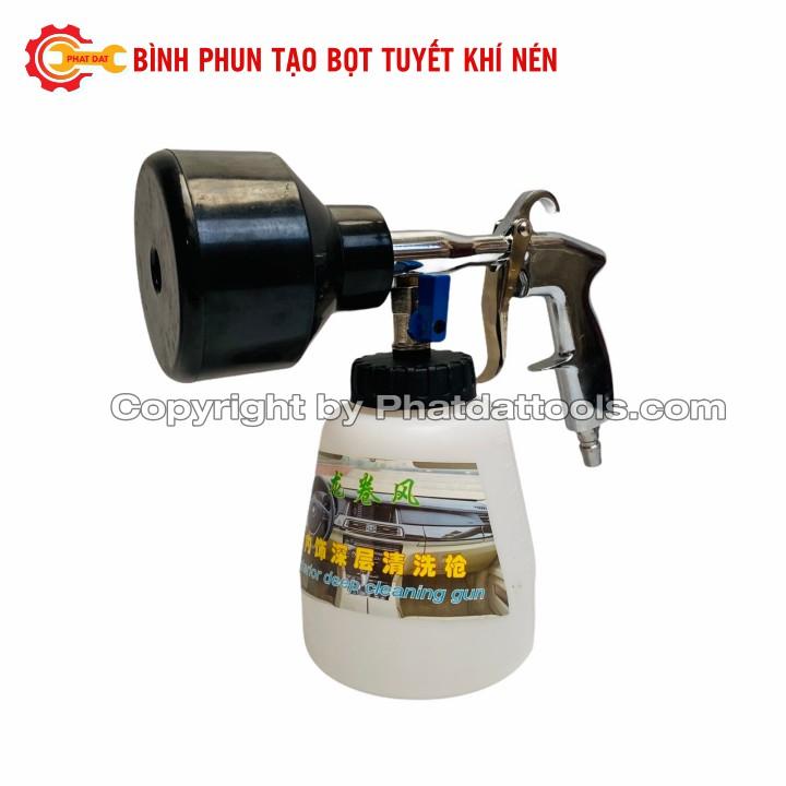 Bình phun tạo bọt tuyết dùng khí nén 1000ml-Đầu đen