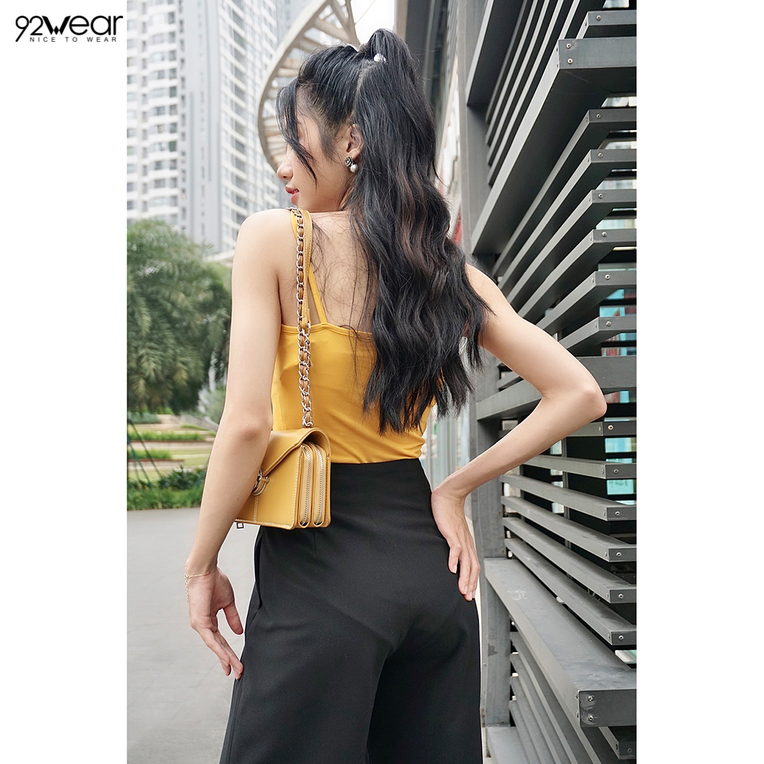 Áo thun 2 dây croptop 92WEAR ATW0828