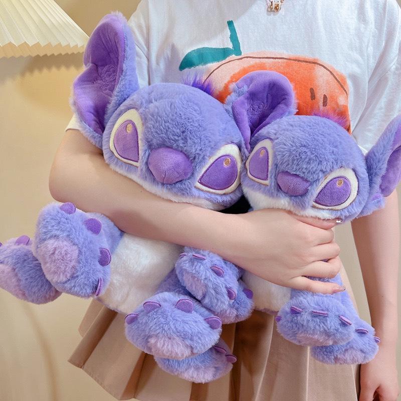 Gấu bông Stitch tím mộng mơ Stick tím hot hit size 35-100cm siêu bự