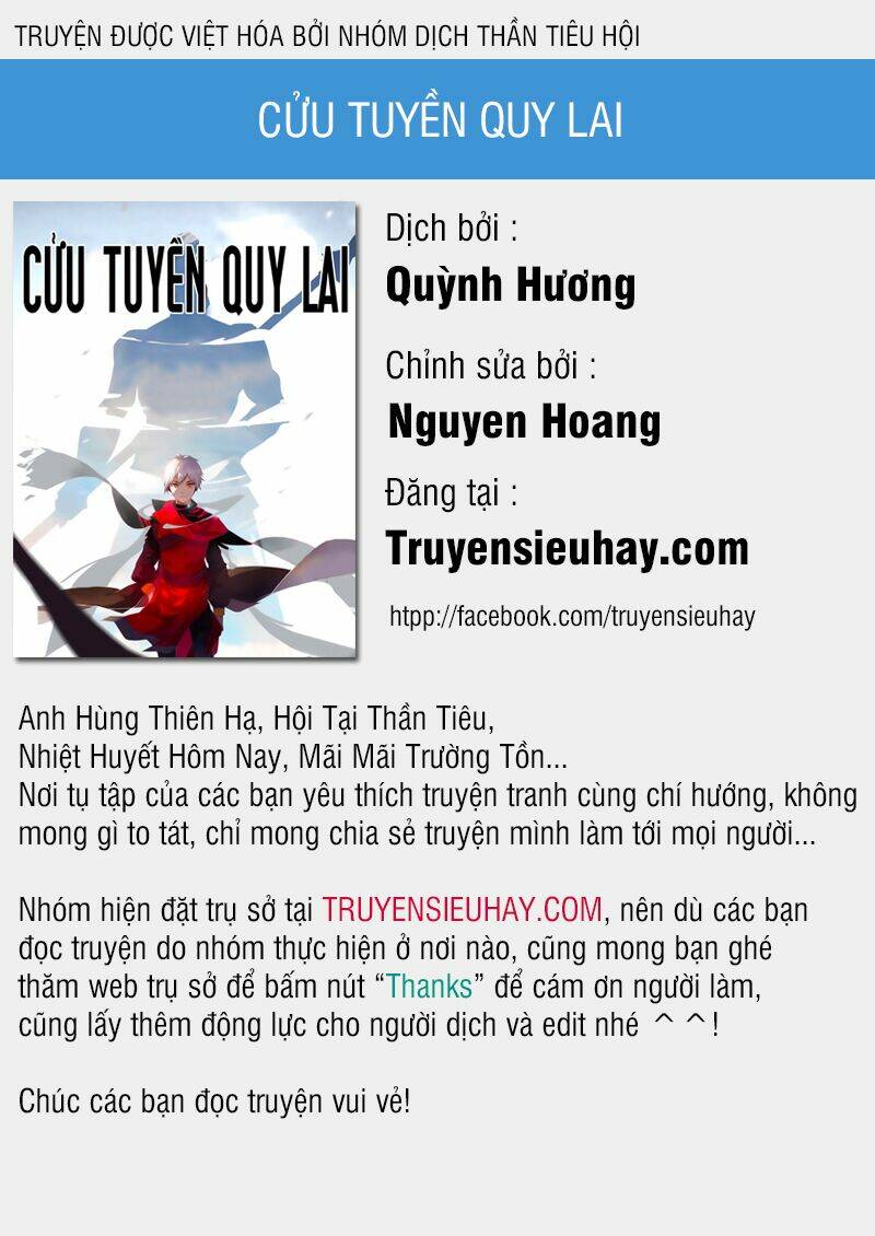 cửu tuyền quy lai chapter 60 1