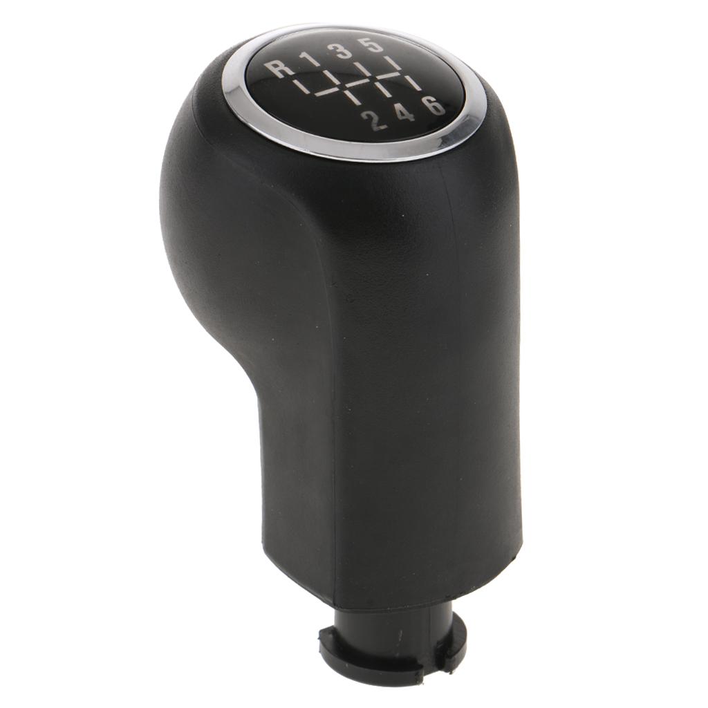 6 Speed Gear Shifter Lever Knob Handle Stick For 05-10 Vauxhall