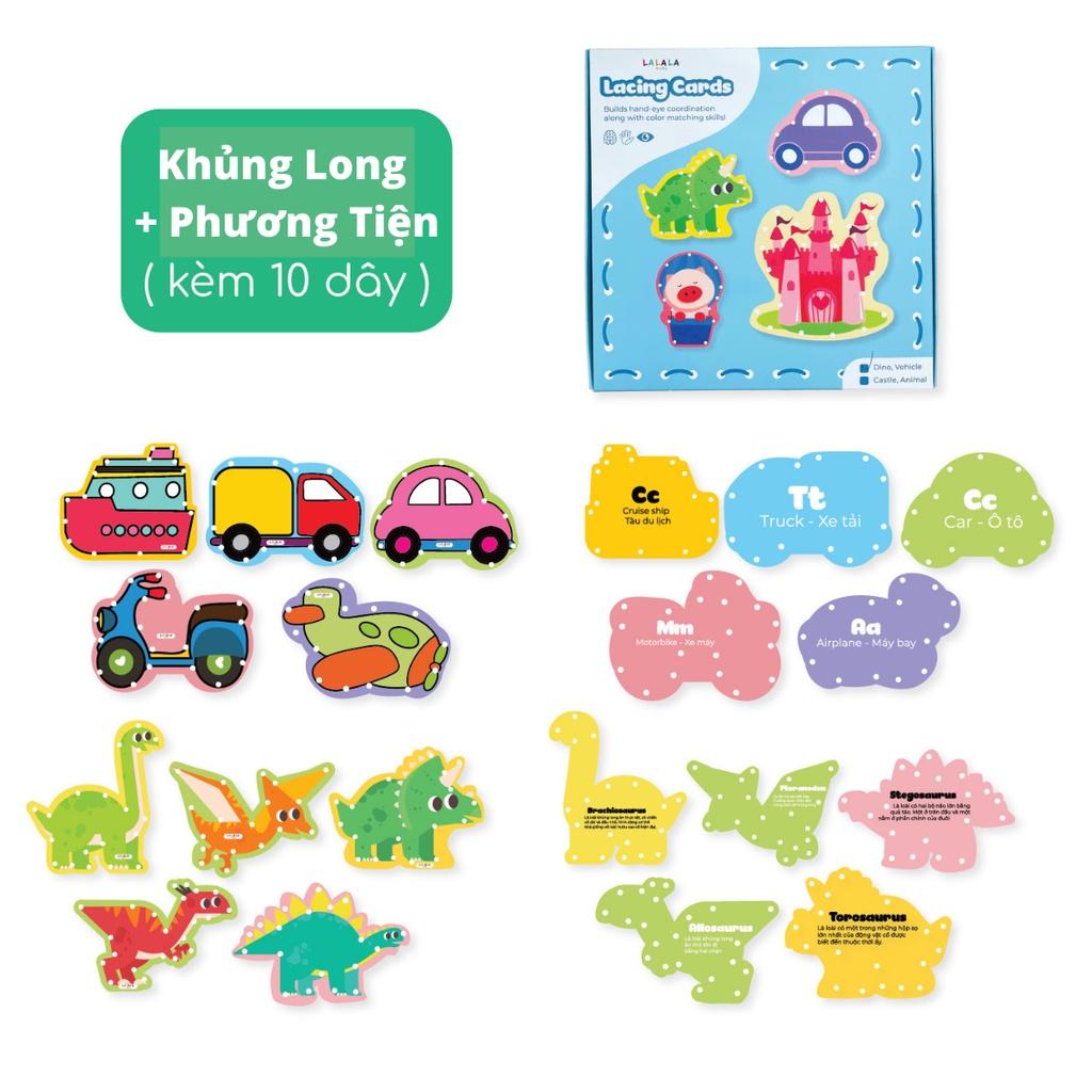 Đồ chơi thông minh cho bé 1 tuổi 2 tuổi 3 tuổi xỏ dây phát triển vận động tinh Shop Bố Su