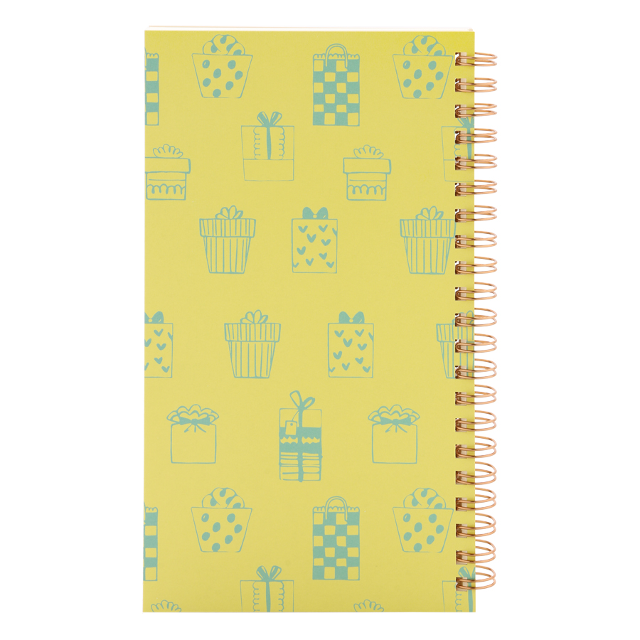 Sổ LX Twin Notebook Happiness Motto A5 120 Trang (11.8 x 21 cm)