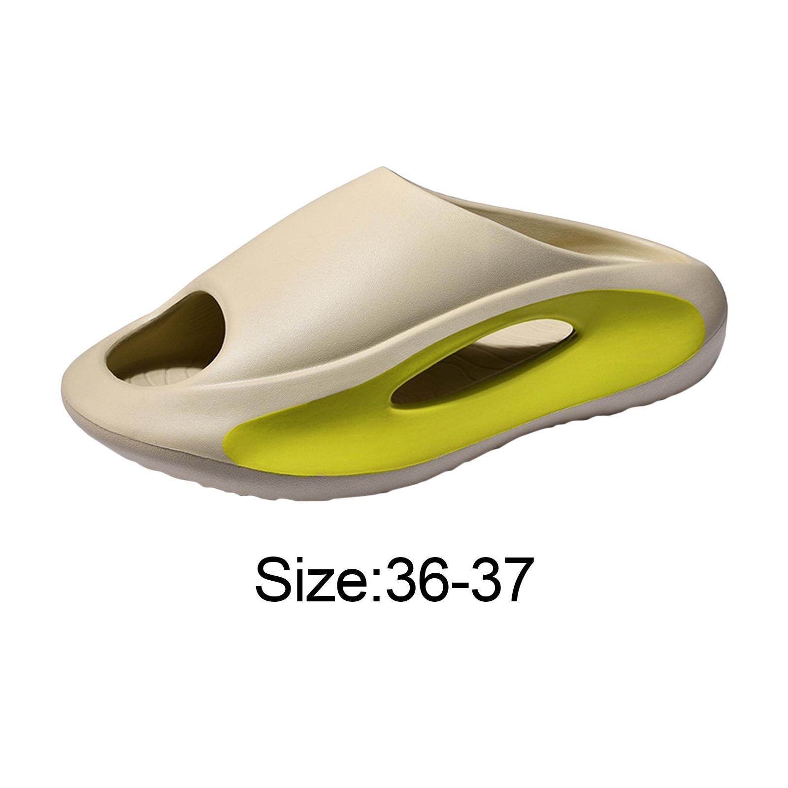 Pair Unisex Slippers House Bathroom Home Indoor Nonslip EVA Sandals for Unisex Shower