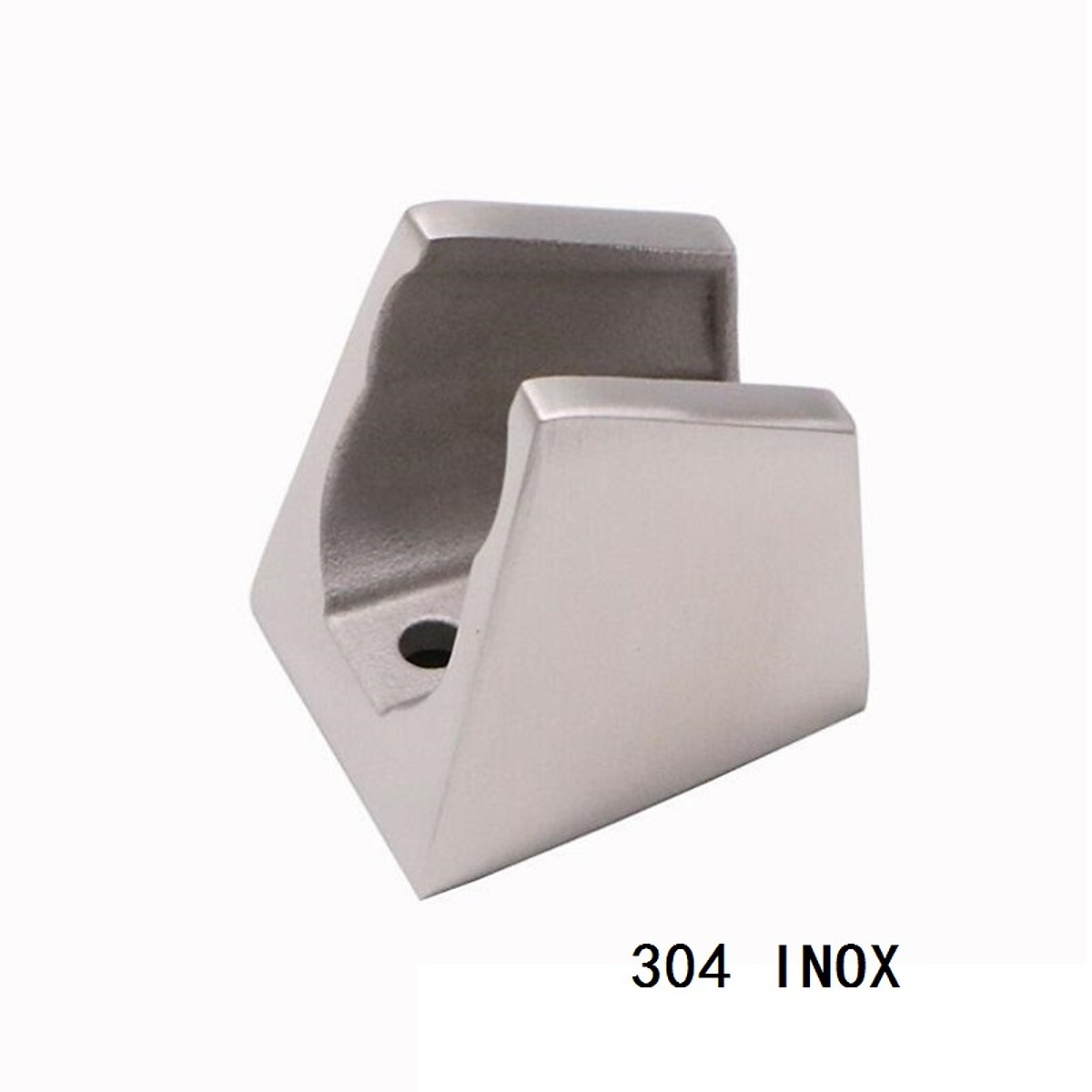 Đế cài/ Giá đỡ vòi hoa sen inox 304 kèm phụ kiện treo tường (kèm ốc vít và tắc kê bắt tường)