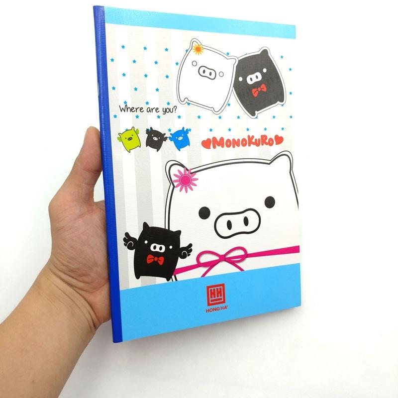 Combo 5 Vở South Star Monkuro Boo - 4 Ly Ngang 100 Trang ĐL 58g/m2 - Hồng Hà 0751 (Mẫu Màu Giao Ngẫu Nhiên)