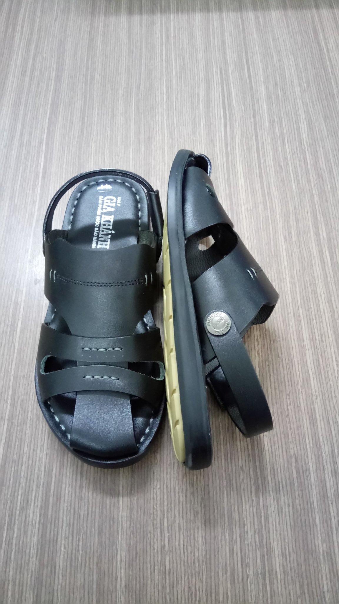 sandal rọ nam Gia Khánh GK0140 - nâu