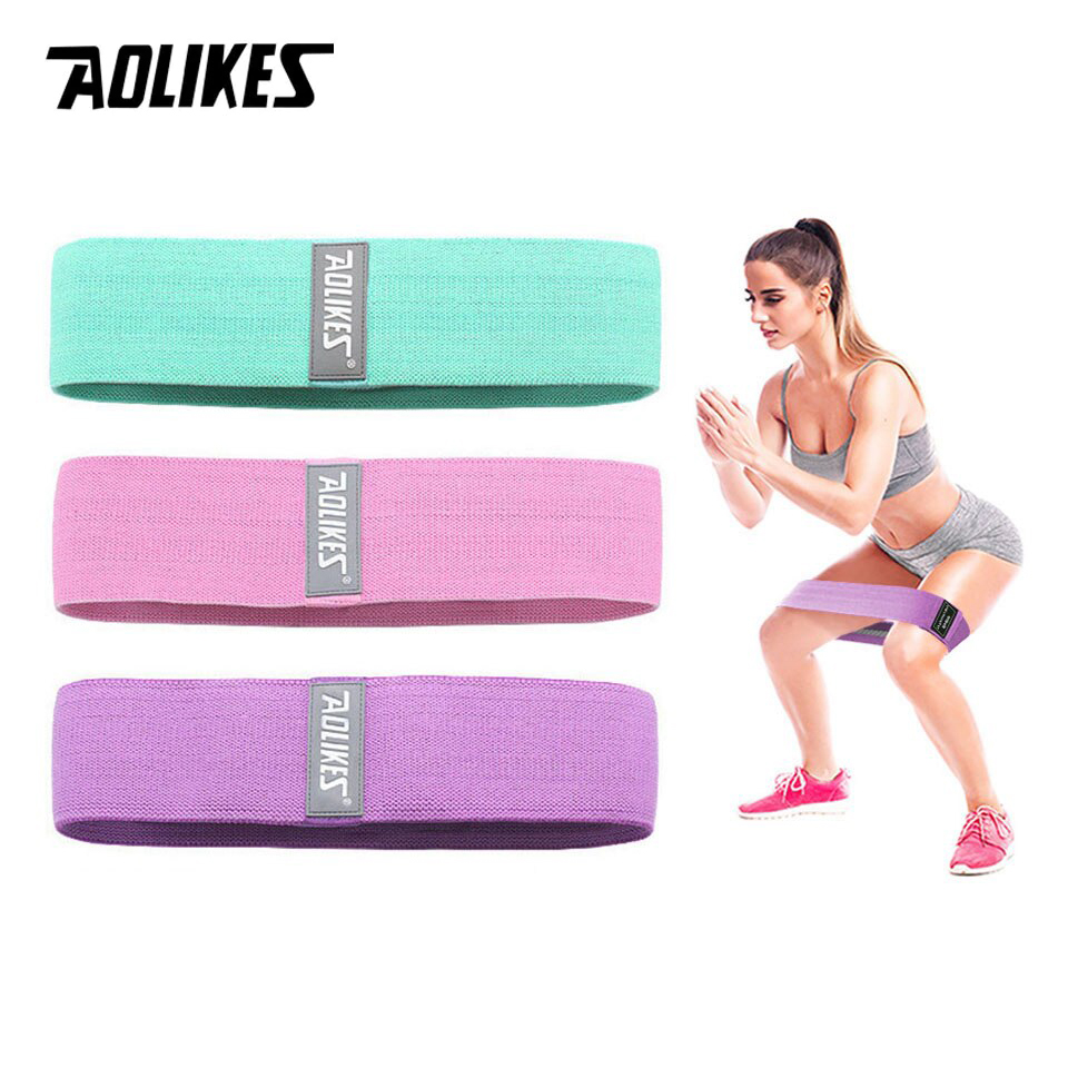 Bộ 3 dây kháng lực tập mông AOLIKES A-3604-3 Hip Resistance bands