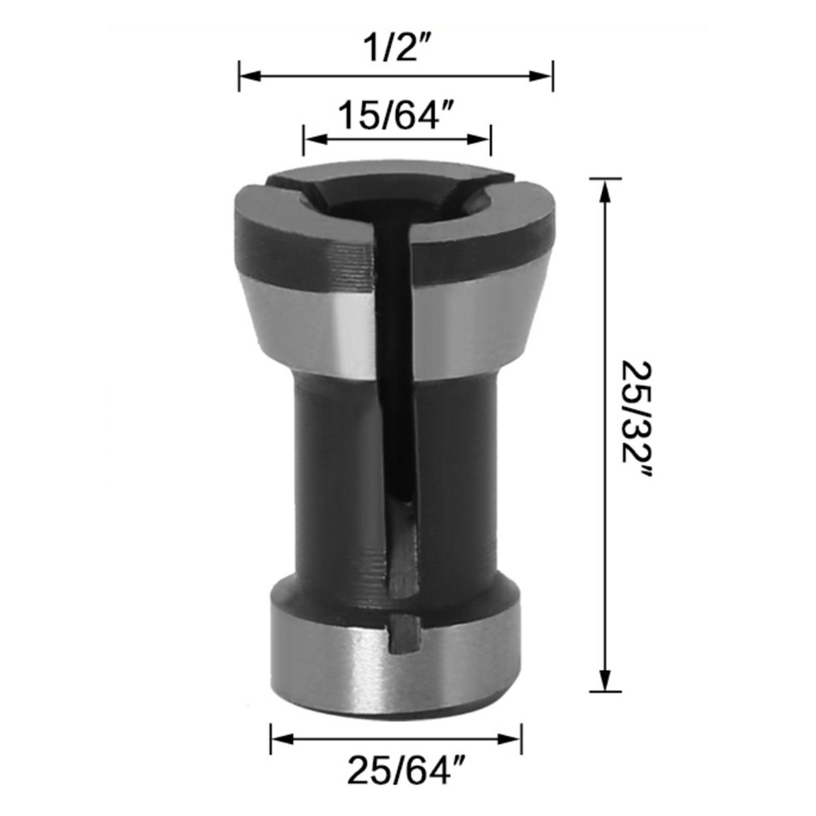 3X Precision Milling Cutter Collets Adapter Engraving Trimming Chuck Head 6mm
