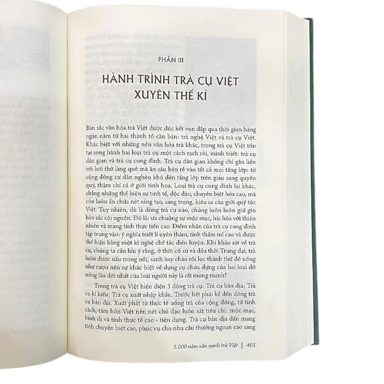 Sách - 5000 Năm Văn Minh Trà Việt - Bìa Cứng