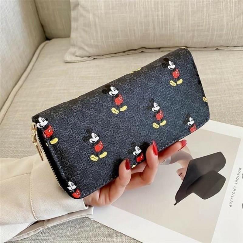 Ví nữ Ví dài MICKEY Cầm Tay Thời Trang Hàn Quốc Siêu Chảnh V11
