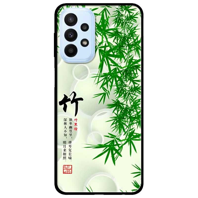 Ốp lưng dành cho Samsung A23 4G - A53 5G - A73 5G - Thư Pháp Lá Tre