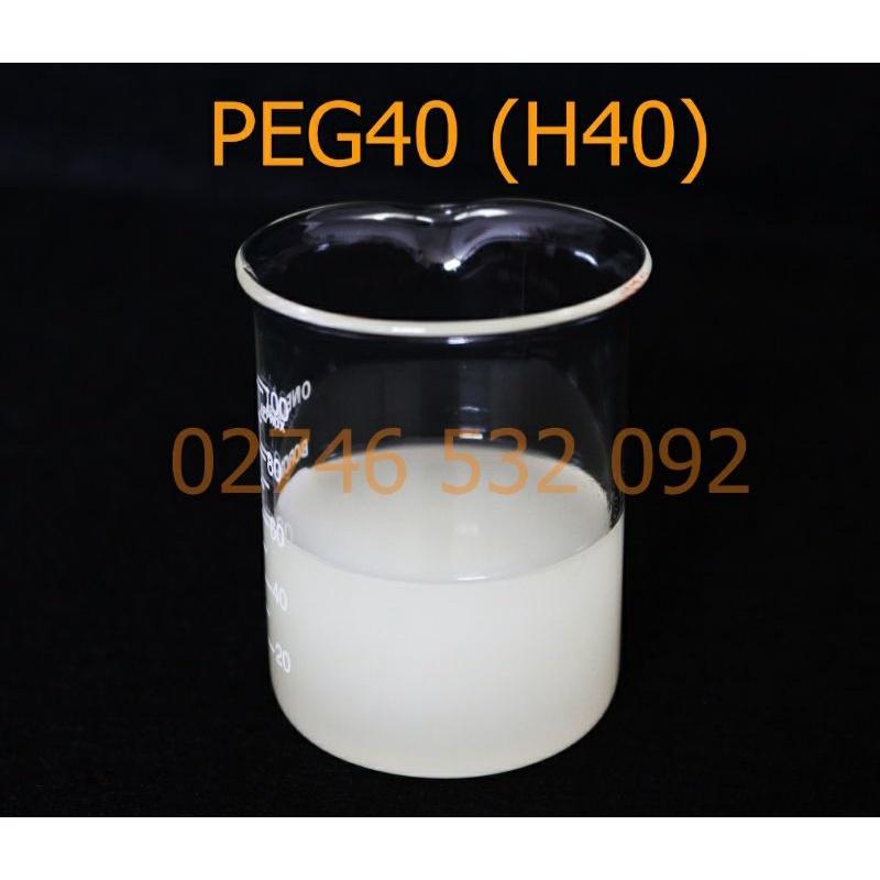 100G Chất Nhũ Hóa PEG-40 (H40) Hydrogenated Castor Oil