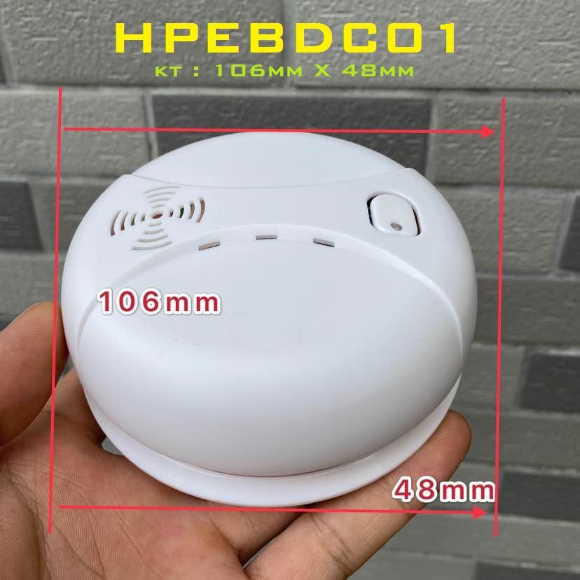 Chuông Báo Cháy , Module Phát hiệu khói, báo động khói thông minh thương hiệu HPEBDC01