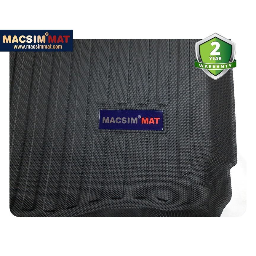 Thảm lót cốp xe ô tô Jaguar XPL nhãn hiệu Macsim chất liệu TPV màu đen hàng loại 2