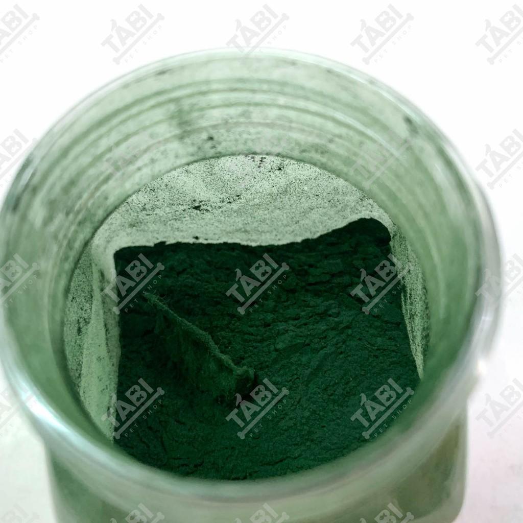 50G Tảo Xoắn Dạng Bột Cho Cá Ăn - Thức Ăn Cá Tảo Bột Xoắn