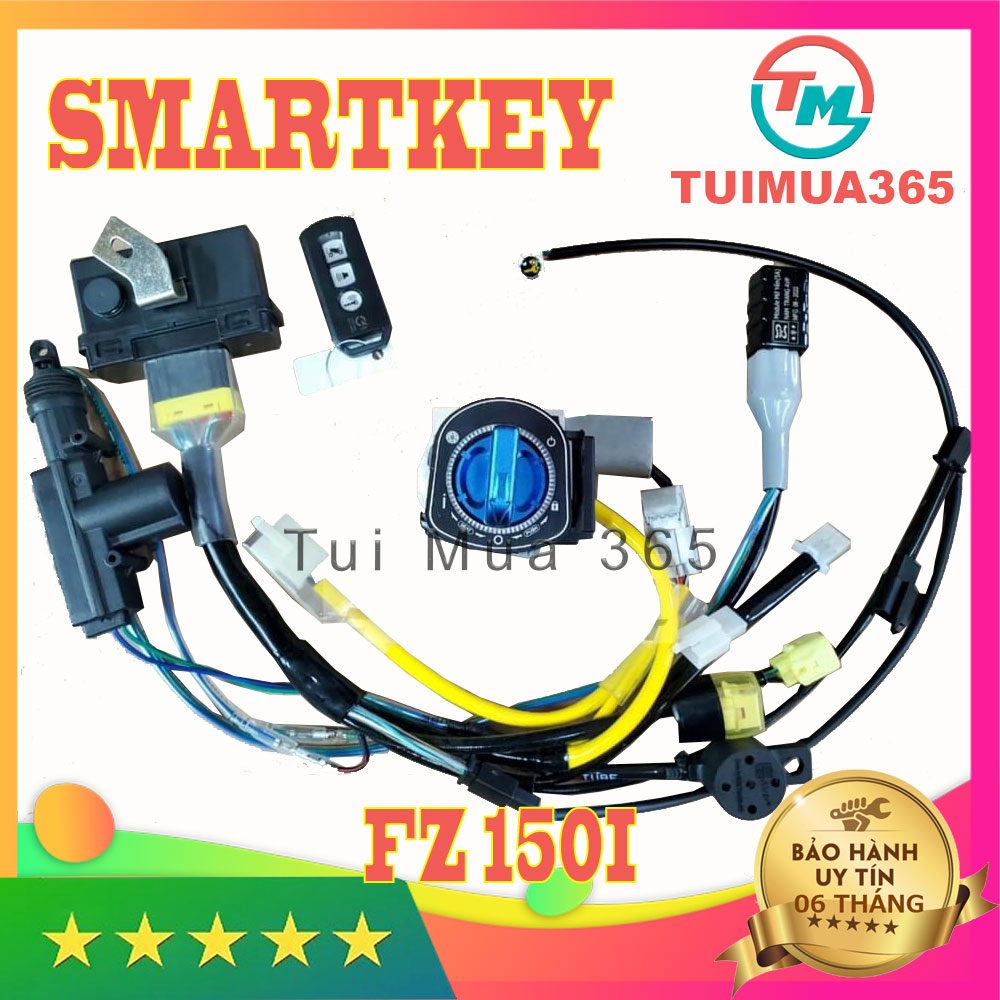 TRỌN BỘ KHOÁ SMARTKEY XE YAMAHA FZ150i