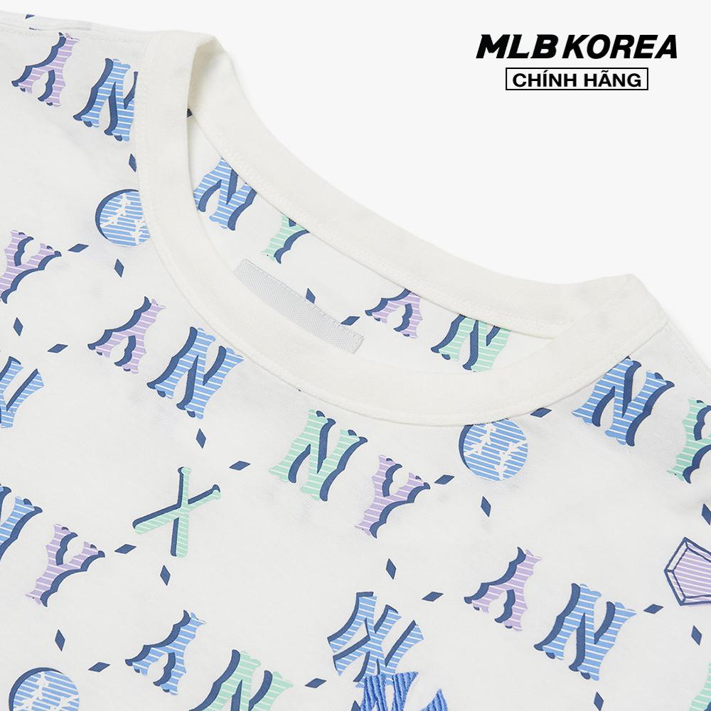 MLB - Áo croptop nữ tay ngắn Summer Monogram 3FTSM6023