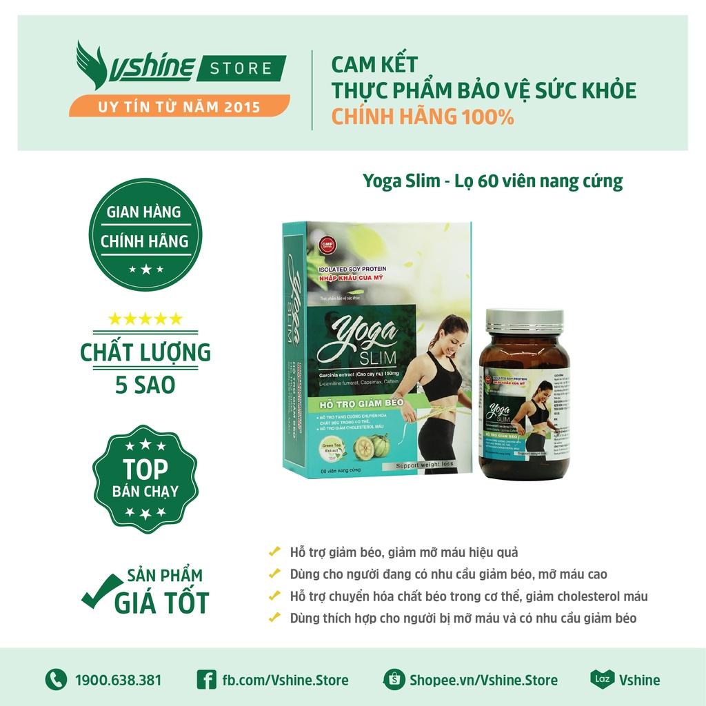 Viên uống lấy lại vóc dáng và giảm cholesterol Yoga Slim Vshine