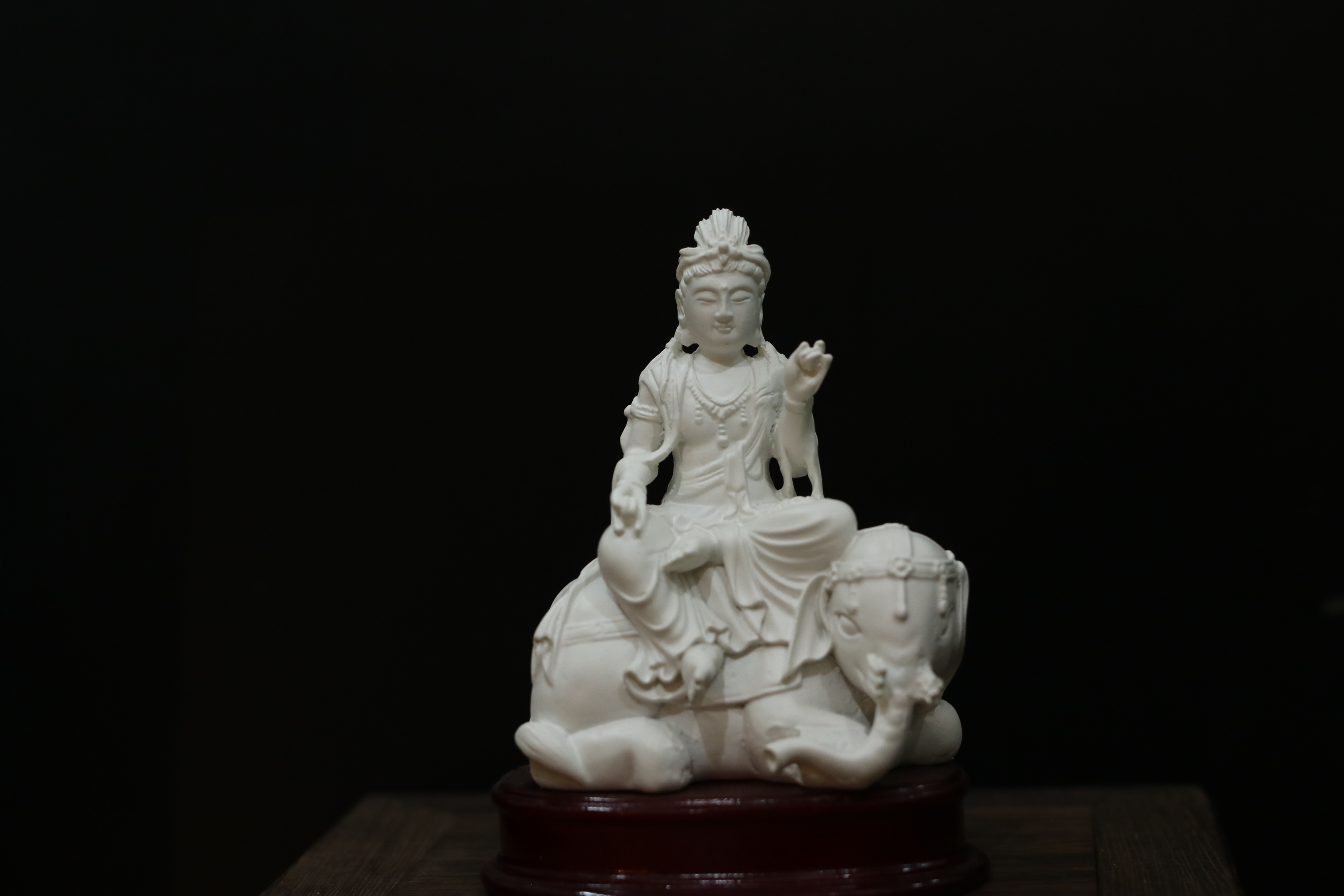 Tượng Đức Phổ Hiền và Văn Thù Bồ Tát -Mẫu 02