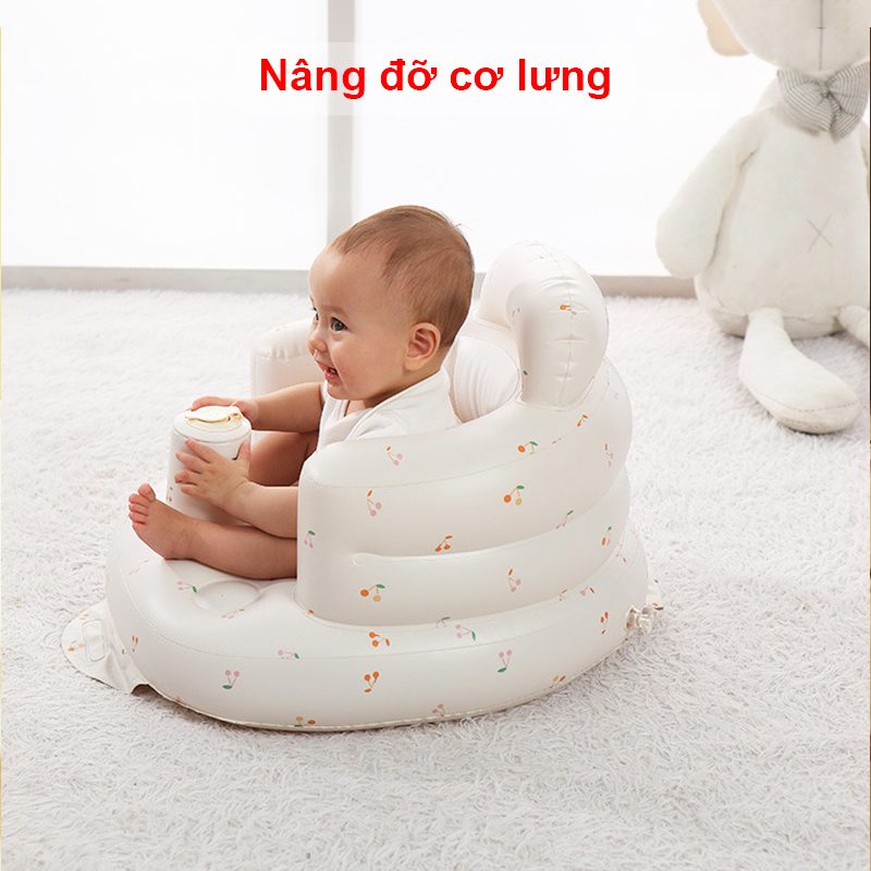 Ghế hơi tập ngồi cho bé chống ngã cao cấp Baby-S, Ghế phao tập ngồi cho bé phong cách Hàn Quốc – SSS031