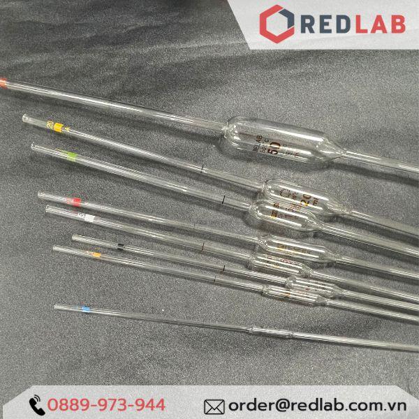 Pipet bầu thuỷ tinh 1 vạch 1ml 2 3 5 10 20 25 50 ml ONELAB Volumetric Pipette