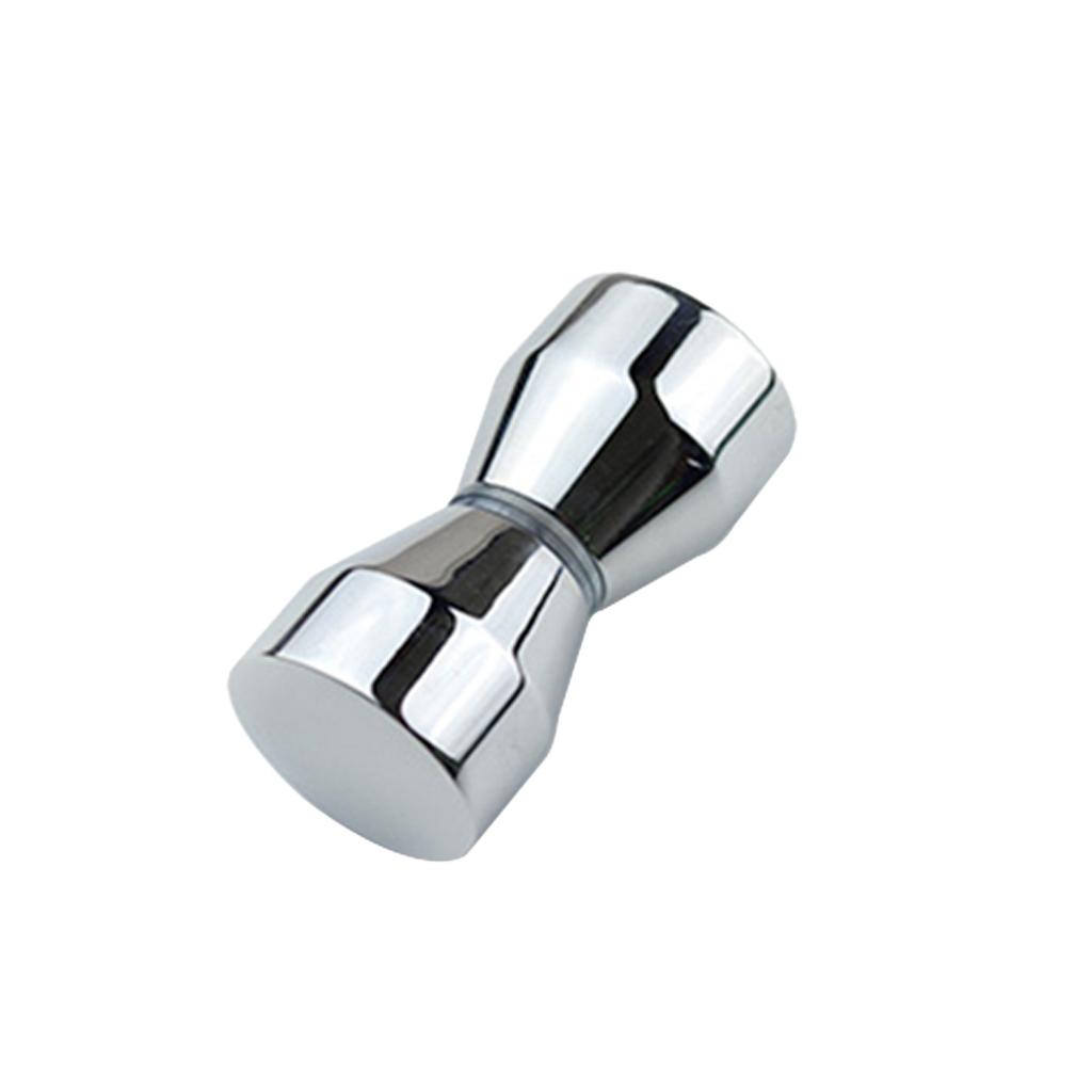 Aluminum Alloy Glass Door Handle Knob for Bathroom Kitchen Toilet Garden