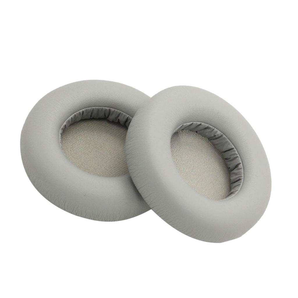 Replacement Ear Pads Cushions for   Headphones Gray & Black