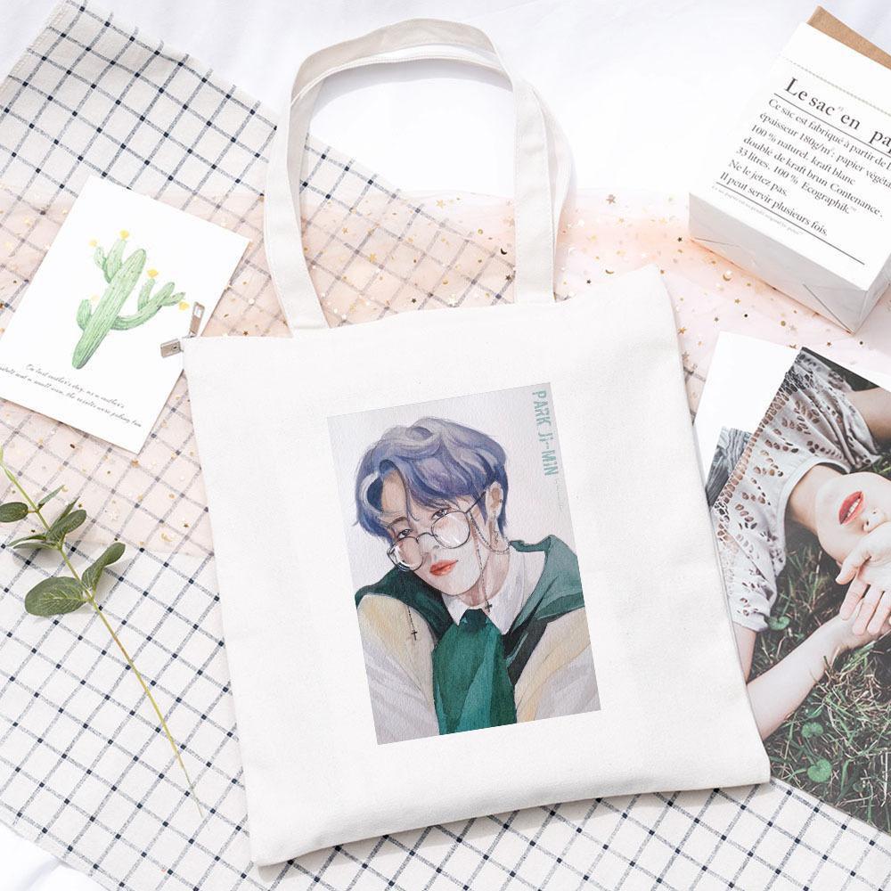 Túi tote BTS fanart JHOPE JIMIN JIN JUNGKOOK RM SUGA V