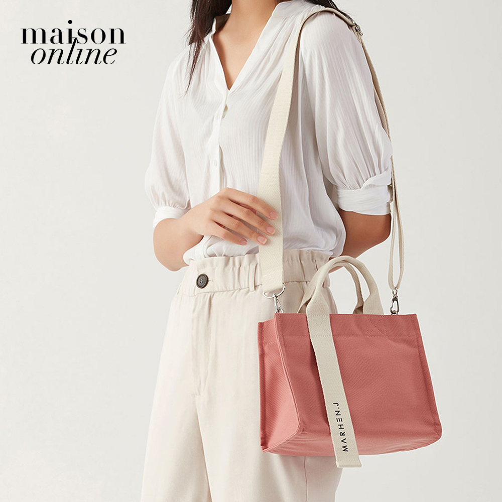 Marhen.J - Túi đeo vai chữ nhật vải bố Rico Mini MJ19BRCOMN-PK