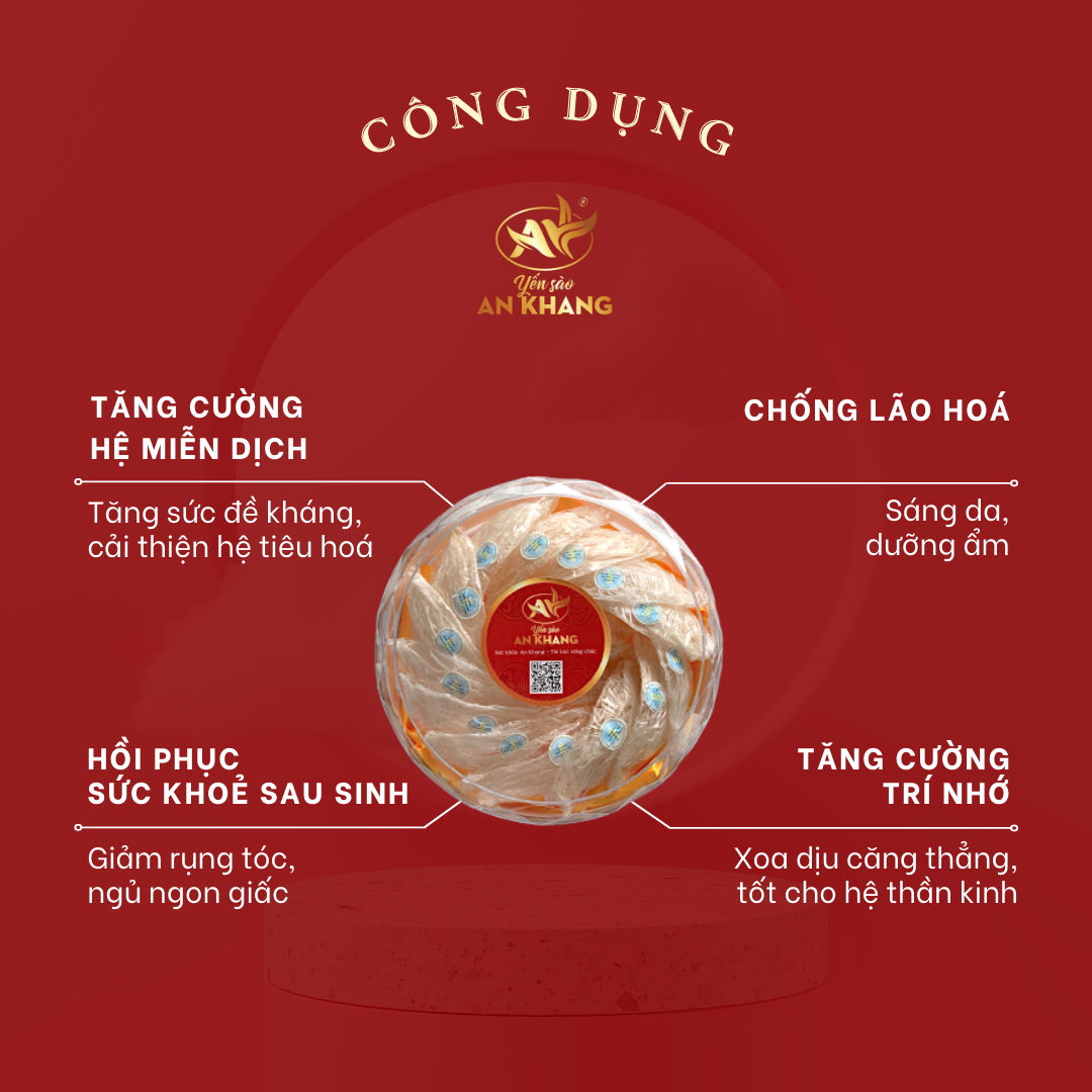 Bạch Nguyên Yến - Yến sợi tinh chế 100g