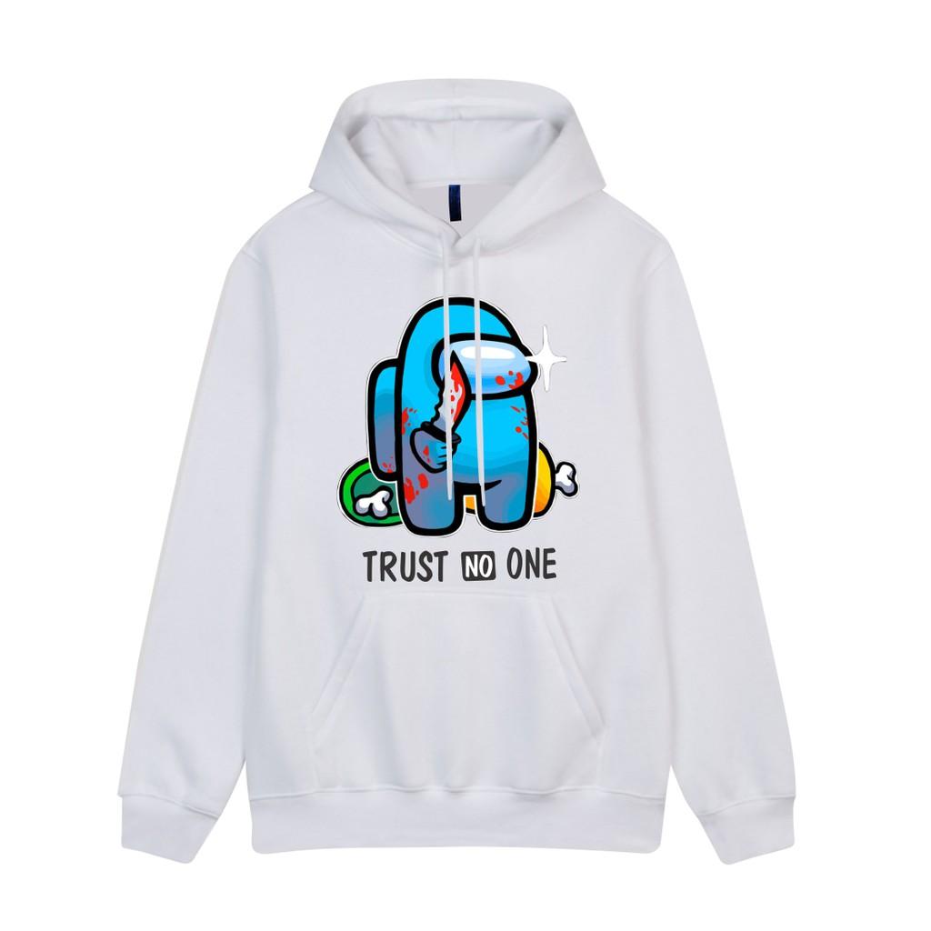 Áo Hoodie AMong Chất Nỉ Dầy Dặn Có Nón Dành Cho Cả Nam Và Nữ