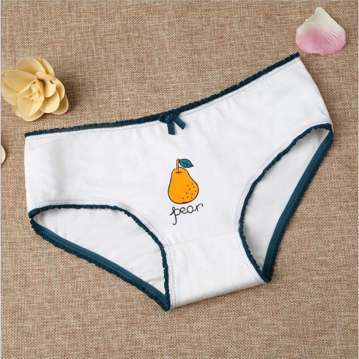 Quần Lót Cotton Kháng khuẩn Bé Gái Hình Trái Cây Thời Trang . Hàng Loại Đẹp.