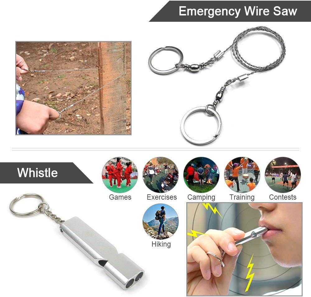 Bộ dụng cụ sống sót khẩn cấp, sinh tồn sống đa chức năng và bộ dụng cụ ngoài trời ngoài trời ngoài trời