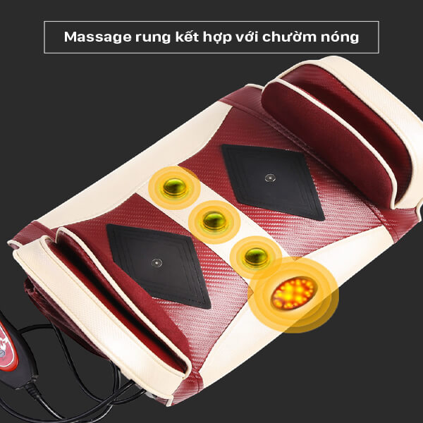 Máy massage lưng cột sống và thắt lưng, máy massage đa năng giảm đau nhức lưng cột sống